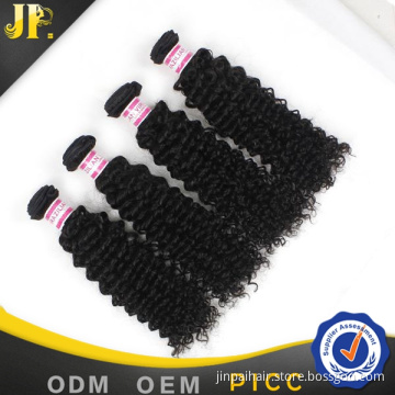 JP popular hair type of 6a remy human hair weft, Philippine human hair kinky curly